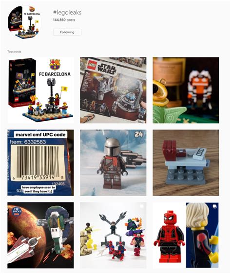 lego leaks instagram|lego leaks and rumors.